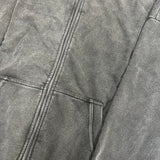 V3RS - Signature Zipper Hoodie - Washed Black - V3RS