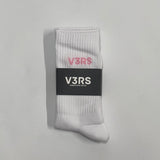 V3RS - Signature Socks - Pink/White - V3RS