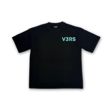 Signature Logo, T-Shirt (Turquoise) - V3RS