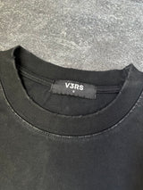 CANDY PINK - Never. Back. Down - Distressed T-Shirt - V3RS