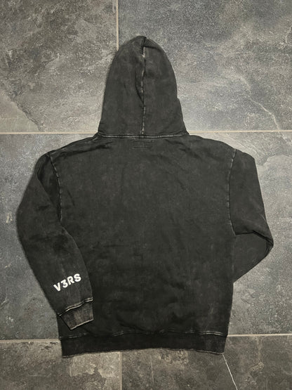 V3RS - Signature Hoodie - Washed Black - V3RS