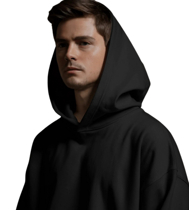 Worldwide Lips Hoodie - Washed Black