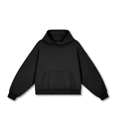 Worldwide Lips Hoodie - Washed Black
