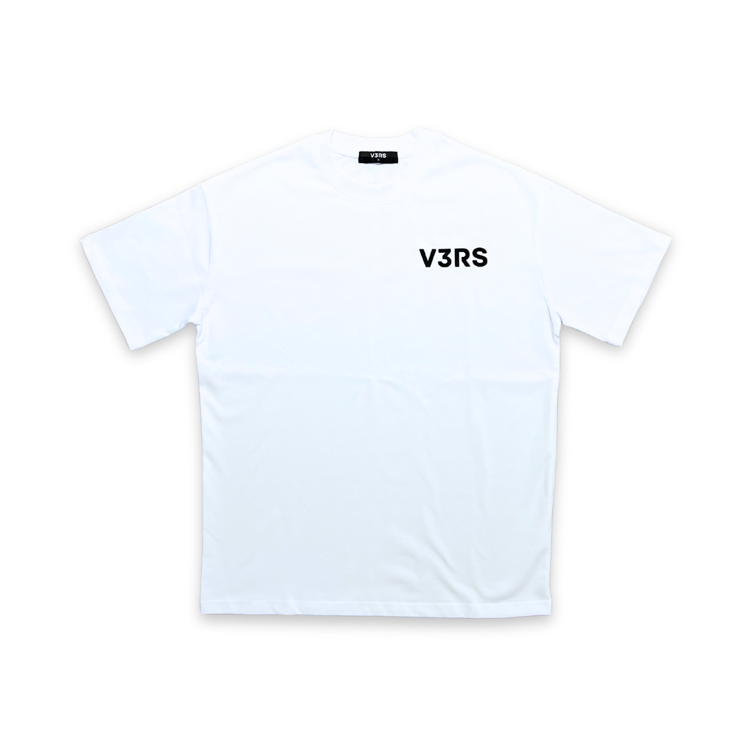 3D Rubber V3RS - Signature T-Shirt - White - V3RS