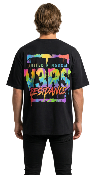 V3RS x RESIDANCE - T-Shirt (Black) - V3RS