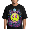 90's Smiler - T-Shirt (Black) - V3RS