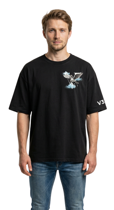 Pegasus - T-Shirt (Black)
