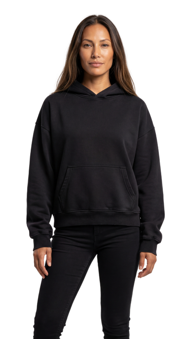 Perfectly Plain, Hoodie (Black)