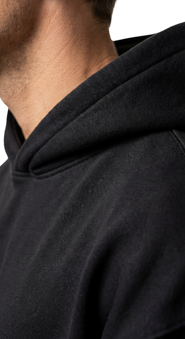 Perfectly Plain, Hoodie (Black) - V3RS