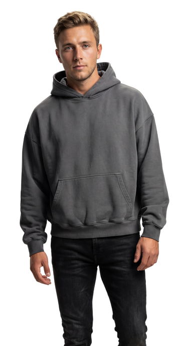 Perfectly Plain, Hoodie (Graphite Grey)