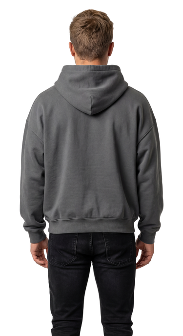 Perfectly Plain, Hoodie (Graphite Grey)