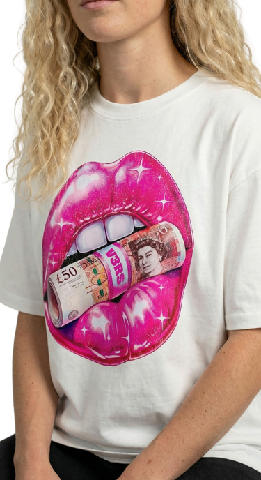 Candy Lips - T-Shirt (White)