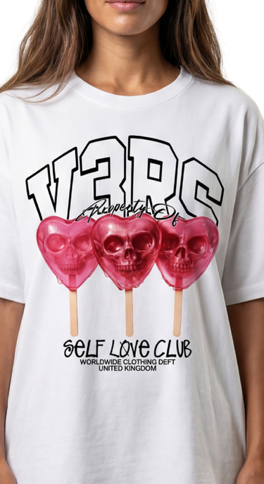 Self Love Club - T-Shirt (White)