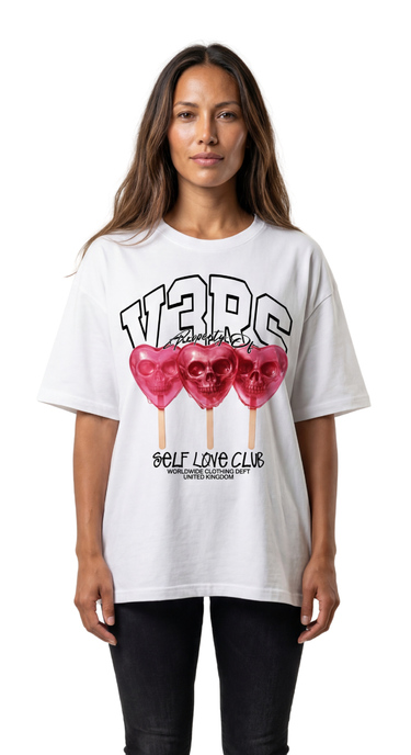 Self Love Club - T-Shirt (White)