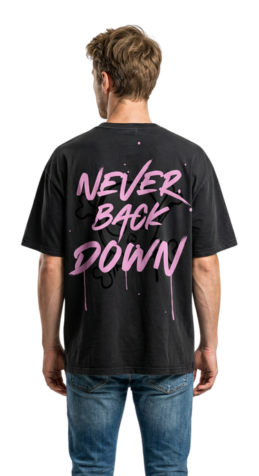 CANDY PINK - Never. Back. Down