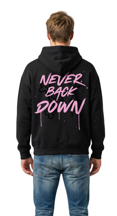CANDY PINK - Never. Back. Down