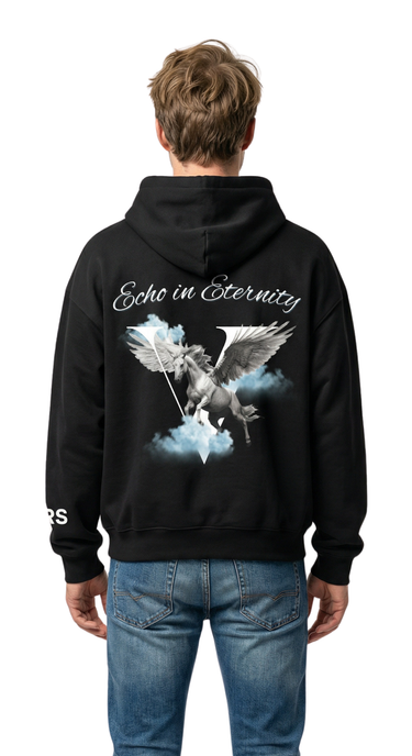 Pegasus - Hoodie (Black)