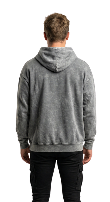 Perfectly Plain, Hoodie (Washed Grey)