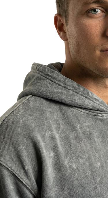 Perfectly Plain, Hoodie (Washed Grey)